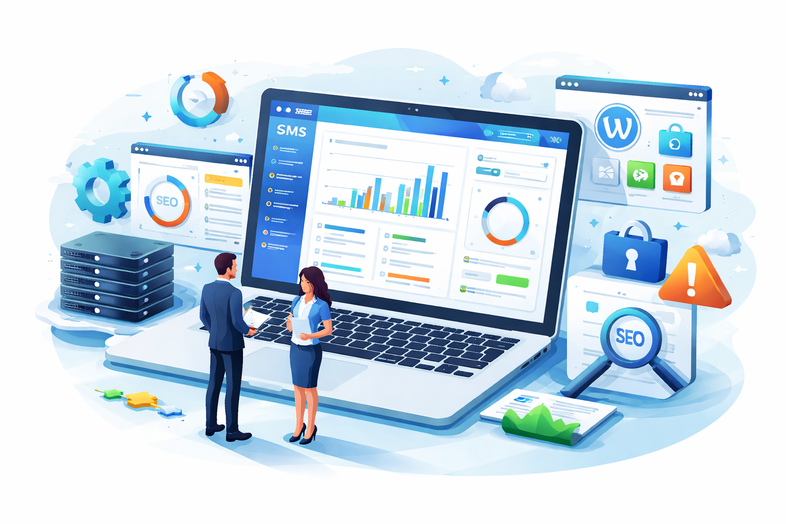 De ce un website cu CMS personalizat este o investiție mai bună decât WordPress pe termen lung